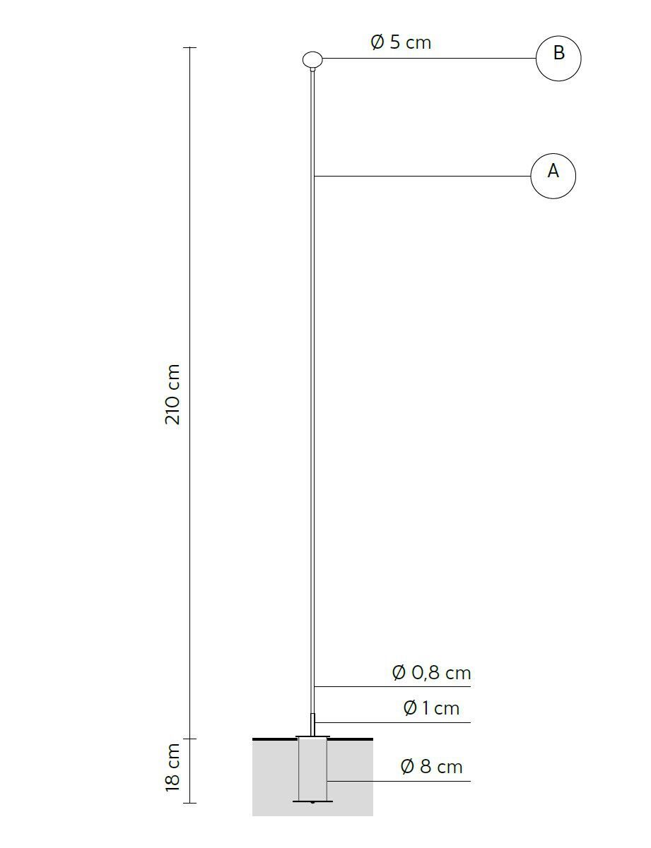 Напольный напольный светильник Сид Karman MINUIT ARCH-00018792 - Вид №8