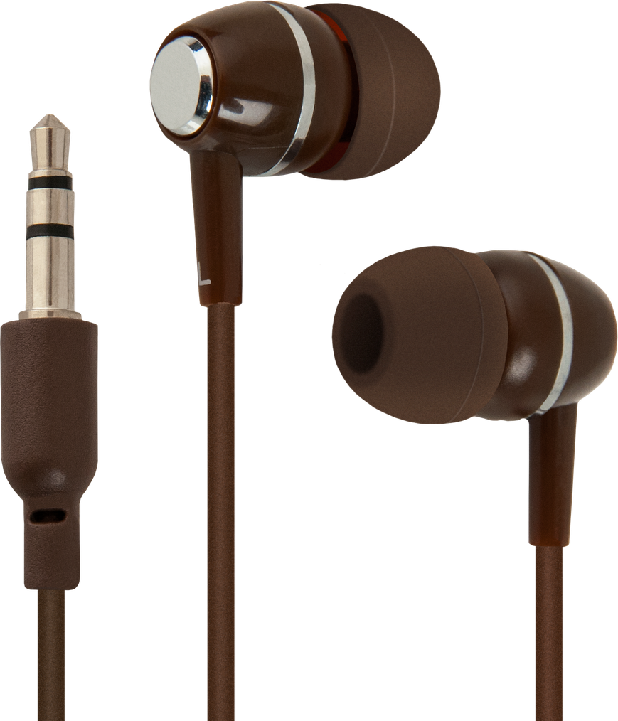 63242 наушники вставки coffeeberry коричневый Defender Santreyd 