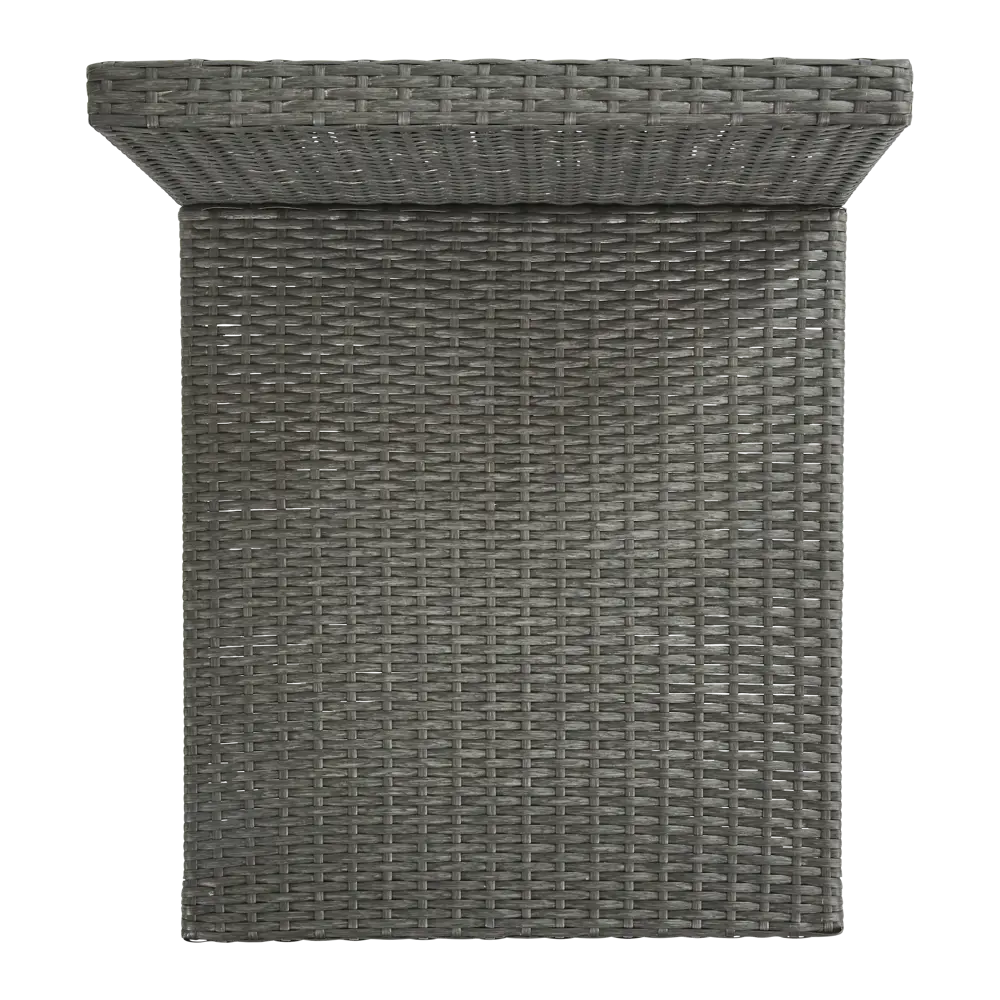 Секция прямая Naterial Noa Fix 68x62x68 см, искусственный ротанг, серый/чёрный 82509564 STLM-2174205  - Вид №3