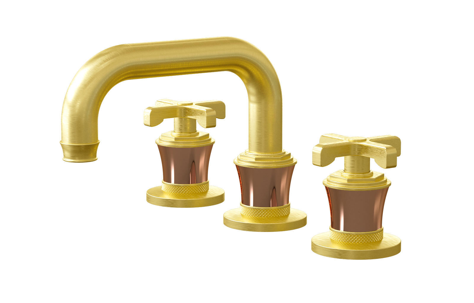 E-11610-R3RG-C20B-BB Смеситель для умывальника на 3 отвертия GRAFF Vignola