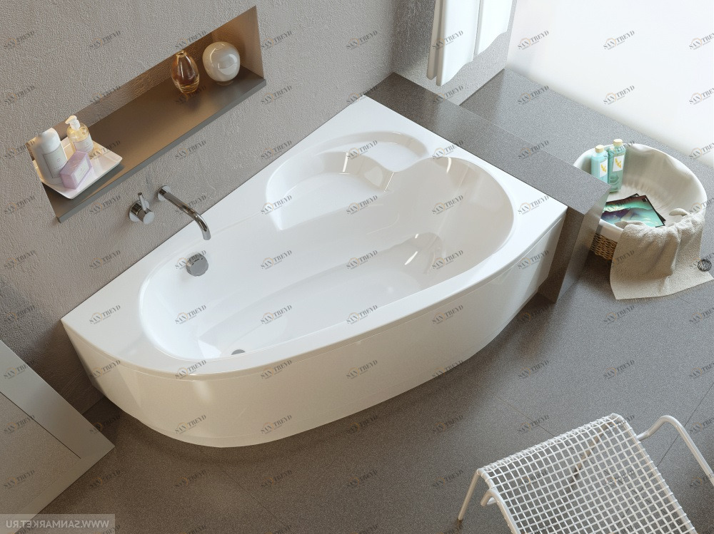 Акриловая ванна ALPEN Terra 170 R AVA0046