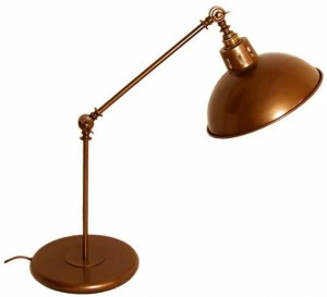 Mullan Lighting Регулируемая настольная лампа из латуни Brasilia