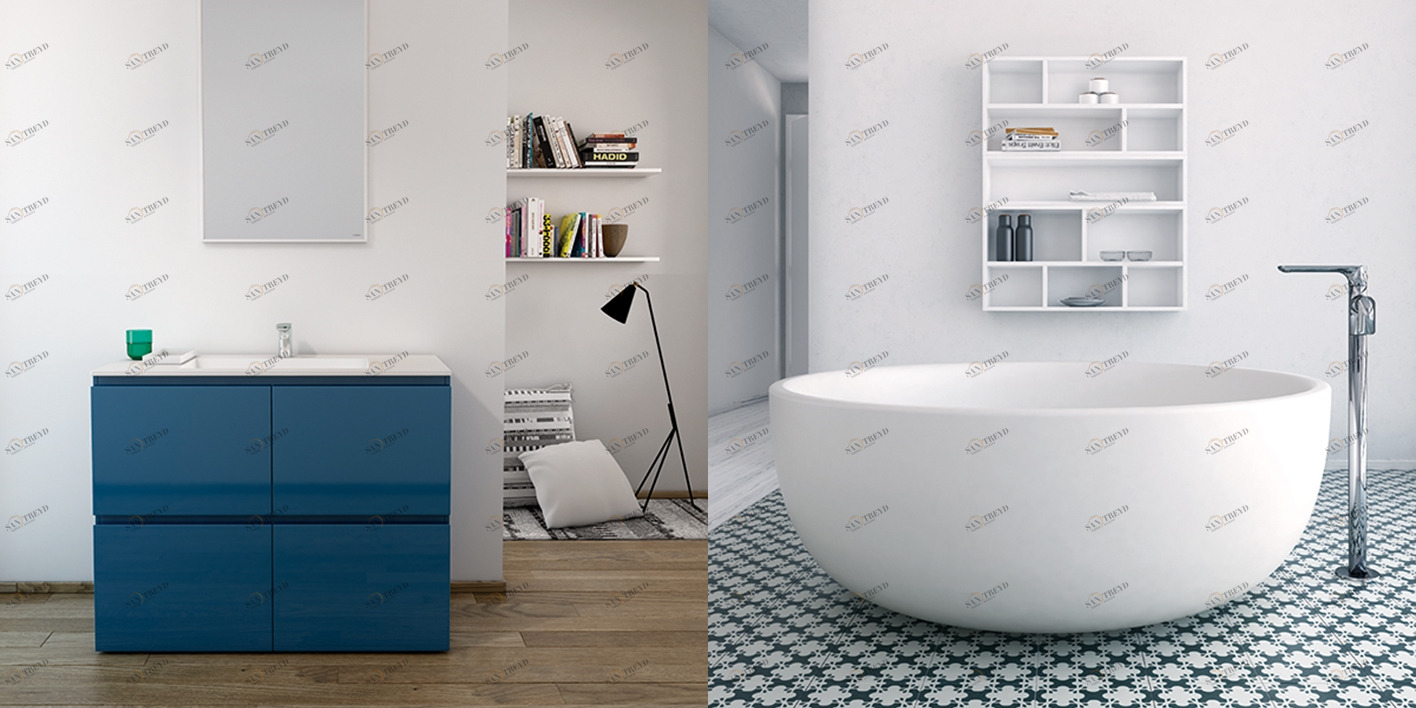 Модуль с 4 ящиками ST837 Inbani Strato