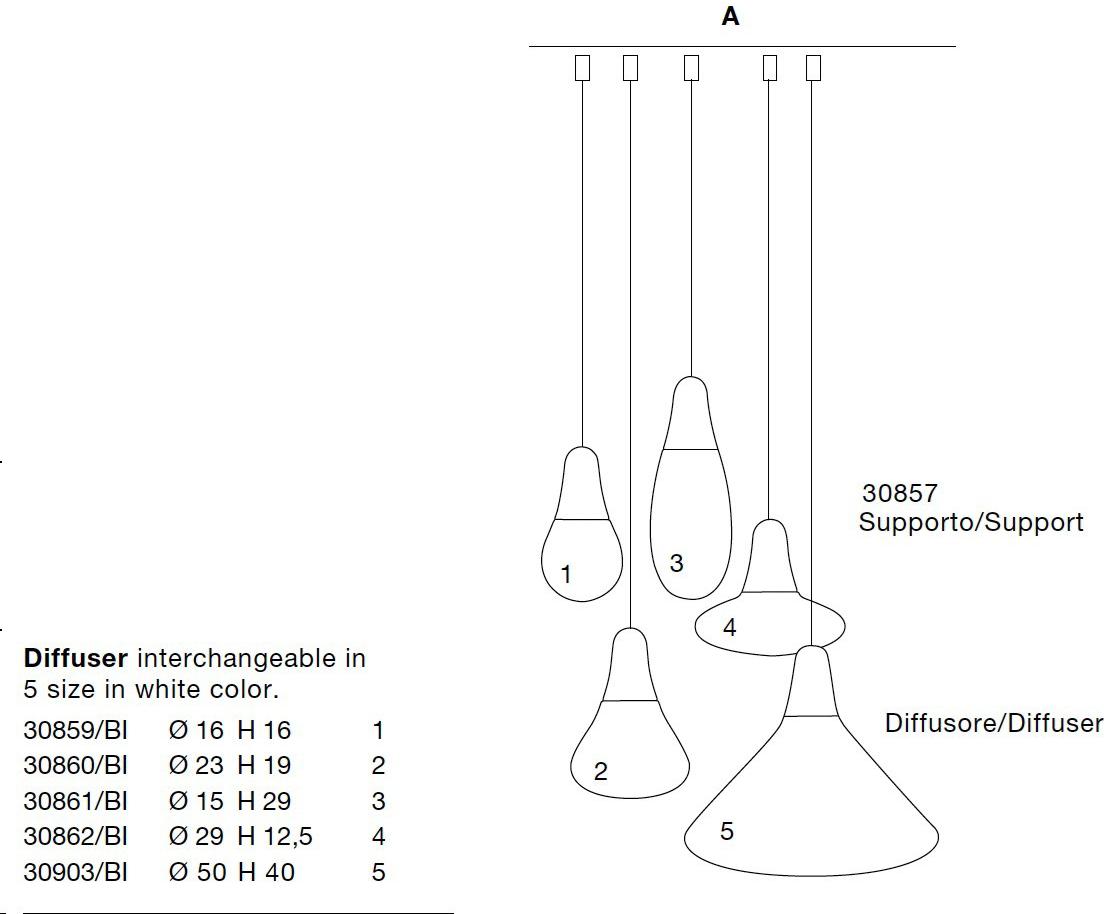 Martinelli Luce Подвесной светильник из полиэтилена sun-id-1486357 - Вид №16