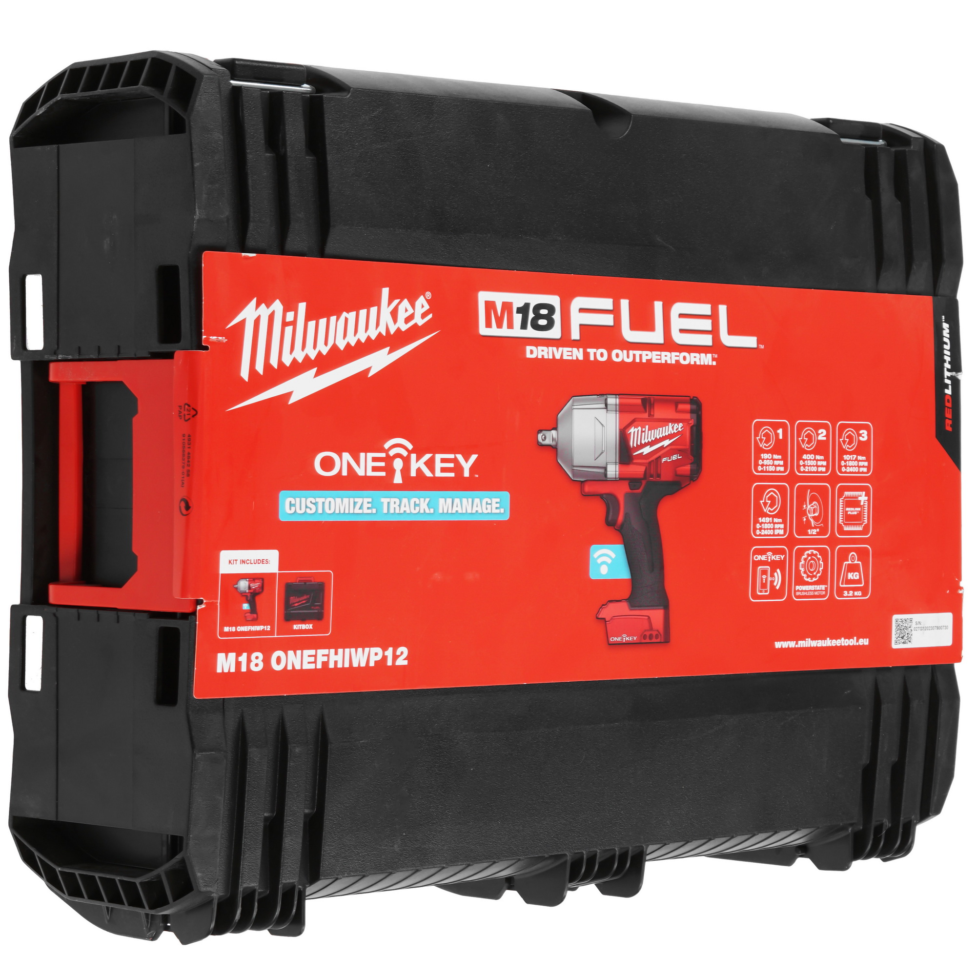Гайковерт Milwaukee M18 ONEFHIWP12-0X ONE-KEY FUEL 1/2"   , Без ЗУ, Без АКБ 5476207 STDN-0136488 - Вид №6