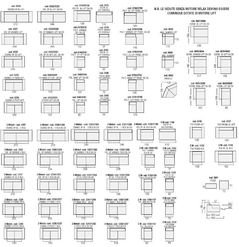 Egoitaliano Расслабляющий кожаный диван с электроприводом sun-id-1451283 - Вид №3