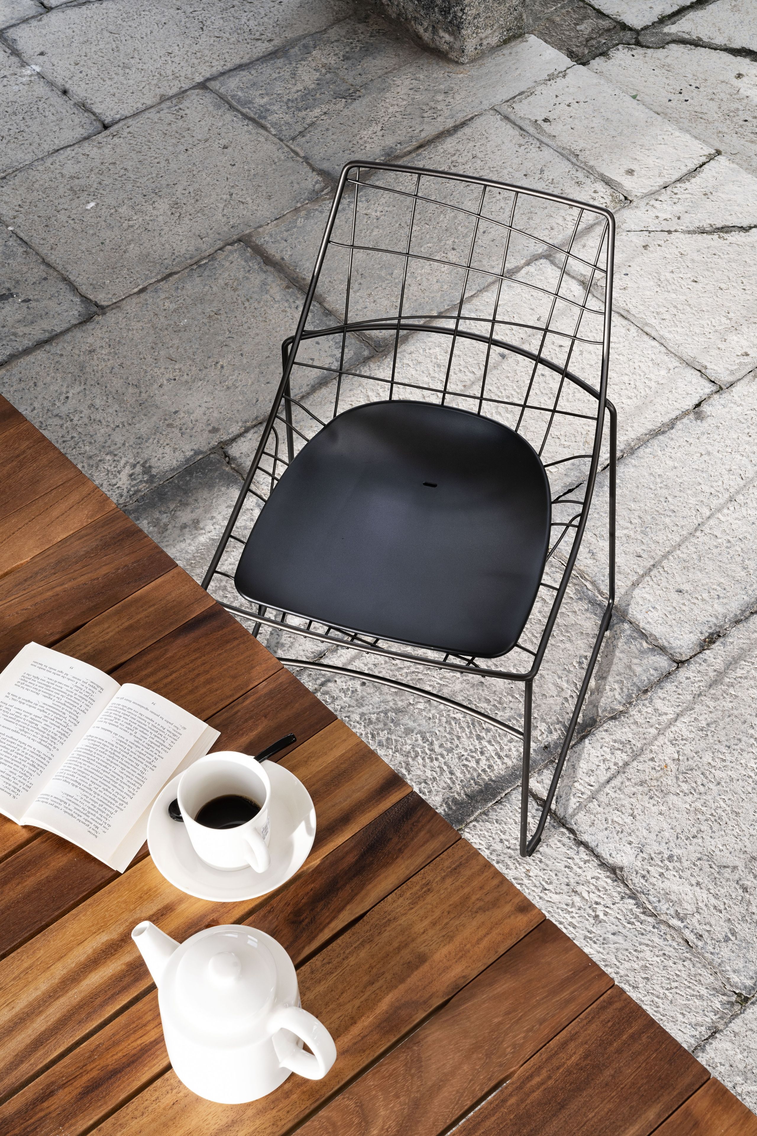 Прямоугольный садовый стол из тикового дерева Sovet Italia ARCH-00085162 - Вид №2