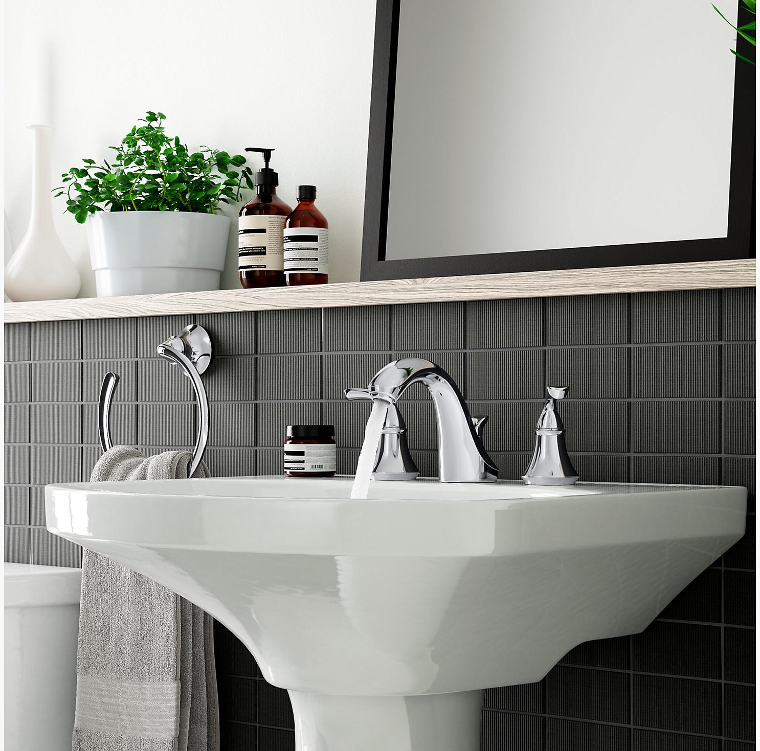 KOHLER Кольцо для полотенца Forté Sculpted K-11377-CP  - Вид №2