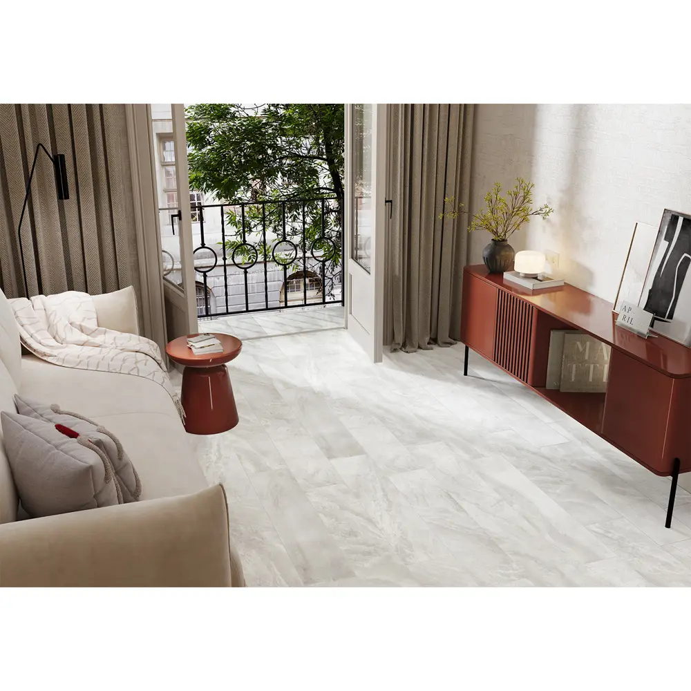 Глазурованный керамогранит Alma Ceramica Room Stone 70 20x90 см 1.62 м² матовый цвет светло-бежевый 89456748 STLM-2010829