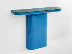 Прямоугольная консоль из МДФ с рециркулированным полистиролом