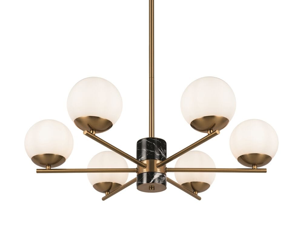 Металлическая люстра Maytoni мрамор ARCH-00079080 - Вид №4