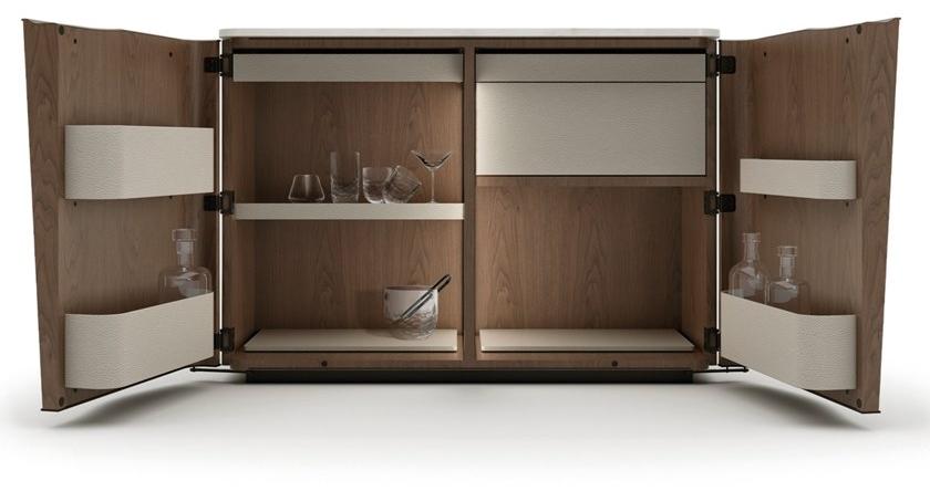 Giorgetti Барный шкаф из орехового дерева  86500  - Вид №1