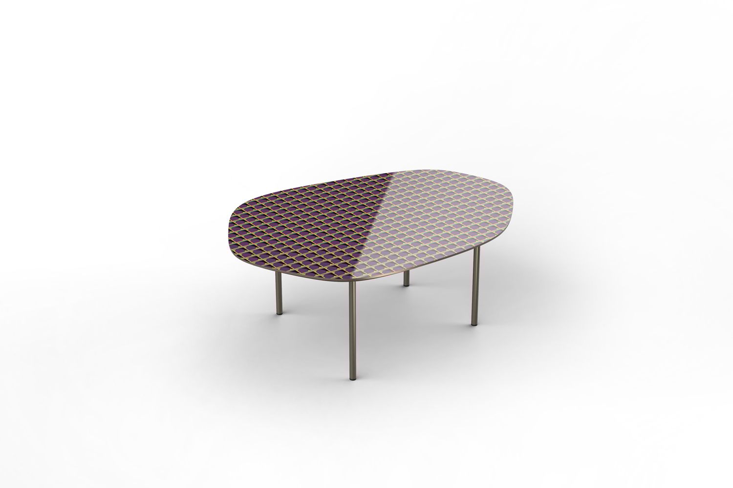 Металлический журнальный столик MOMENTI HOLMES R-46-50-64-80 ARCH-00067404 - Вид №4