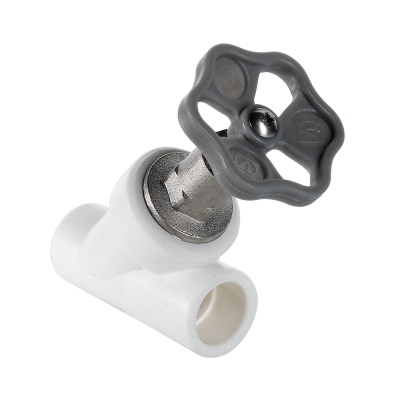 VTp.714.0.025 Вентиль полипропиленовый прямоточный Valtec 25 мм 