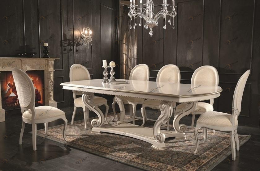 SCAPPINI & C Раздвижной обеденный стол из лакированного дерева 35th anniversary 625/ne