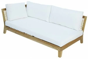 cbdesign Правый / левый модуль для модульного дивана из тика Vienna Tj 384 / 385