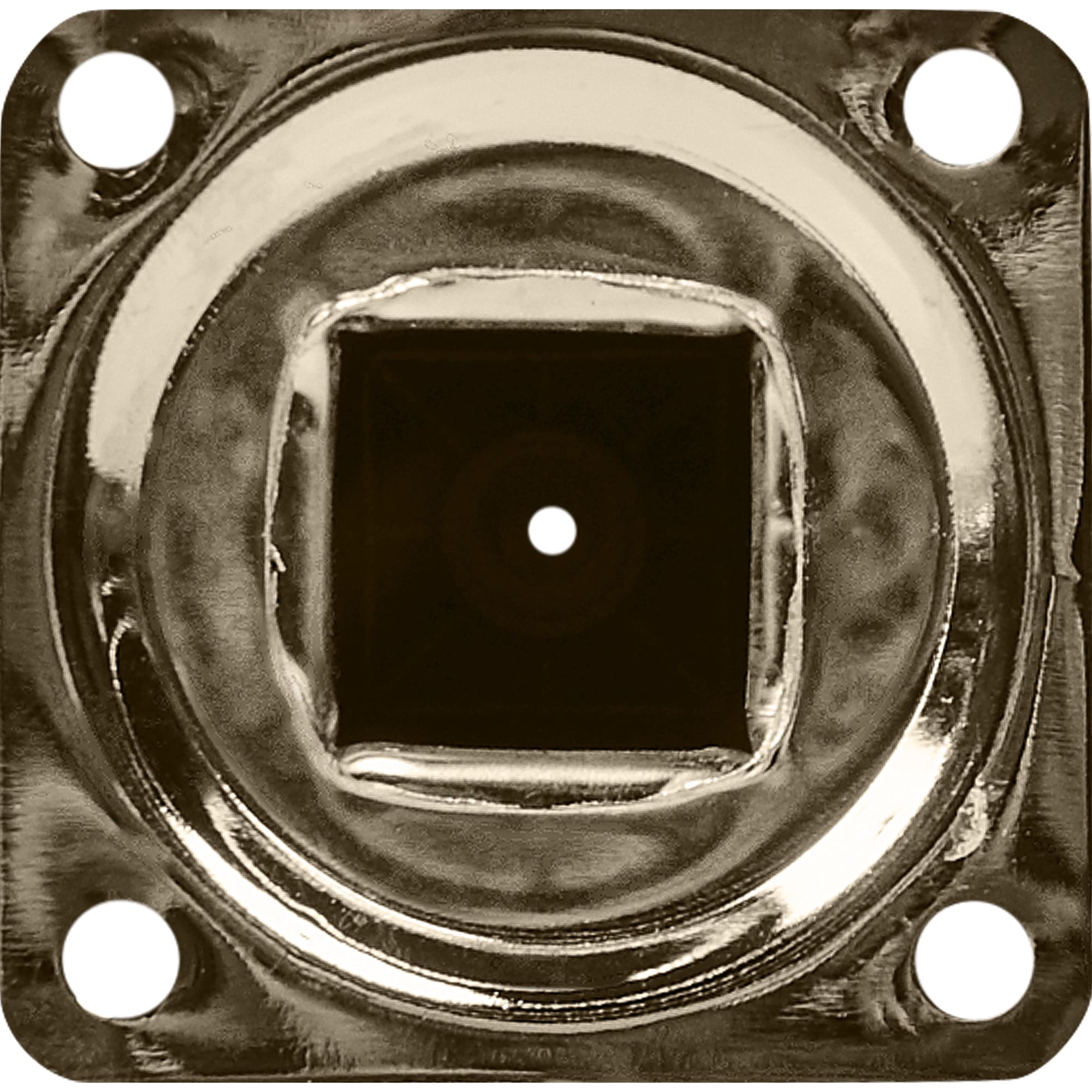 82732509 Ножка квадратная 100х25 мм, сталь, цвет никель Santreyd  - Вид №3