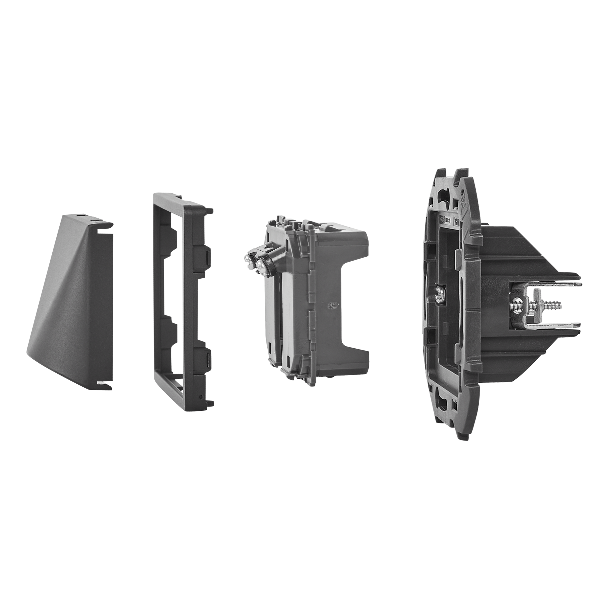 LEXMAN Lilian — кабельный вывод для скрытого монтажа в стиле антрацит 86761738 STLM-0071421 - Вид №4