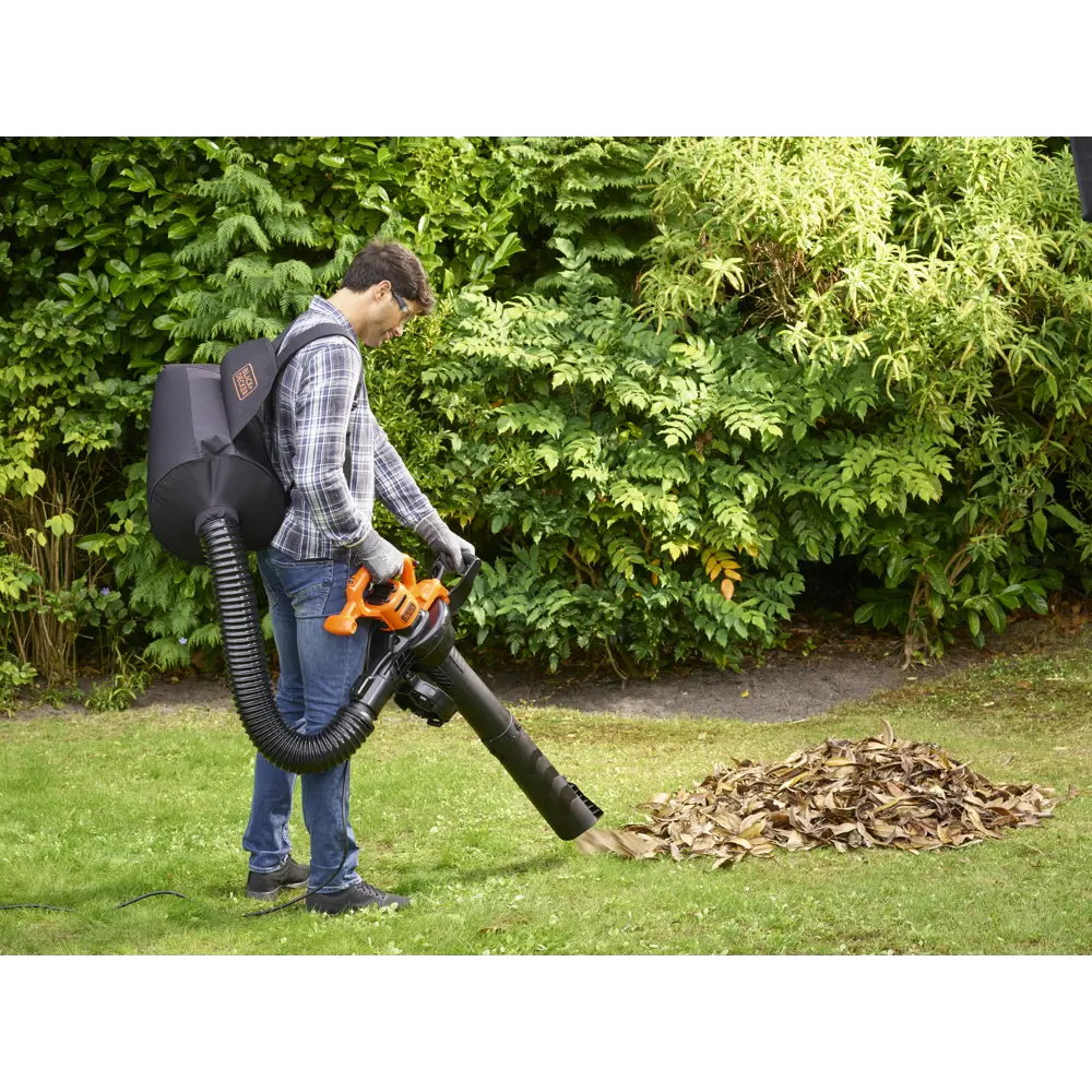 Пылесос-воздуходувка садовый электрический Black&Decker BEBLV290 2900 Вт BLACK + DECKER STLM-2032551 - Вид №7