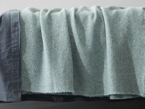 Society Limonta Одеяло из меланжевой шерсти Des