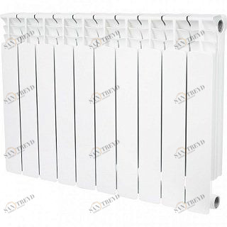 Радиатор STOUT Space 8 секций биметаллический секционный, высота 500мм SRB0310050008