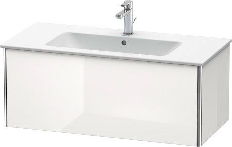XS407309797 XSquare Тумбочка подвесная Светло-голубой шелковисто-матовый лак Duravit - Вид №2