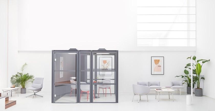 MDD Акустическая офисная будка со встроенным освещением для встреч Hako sun-id-1479264 - Вид №1