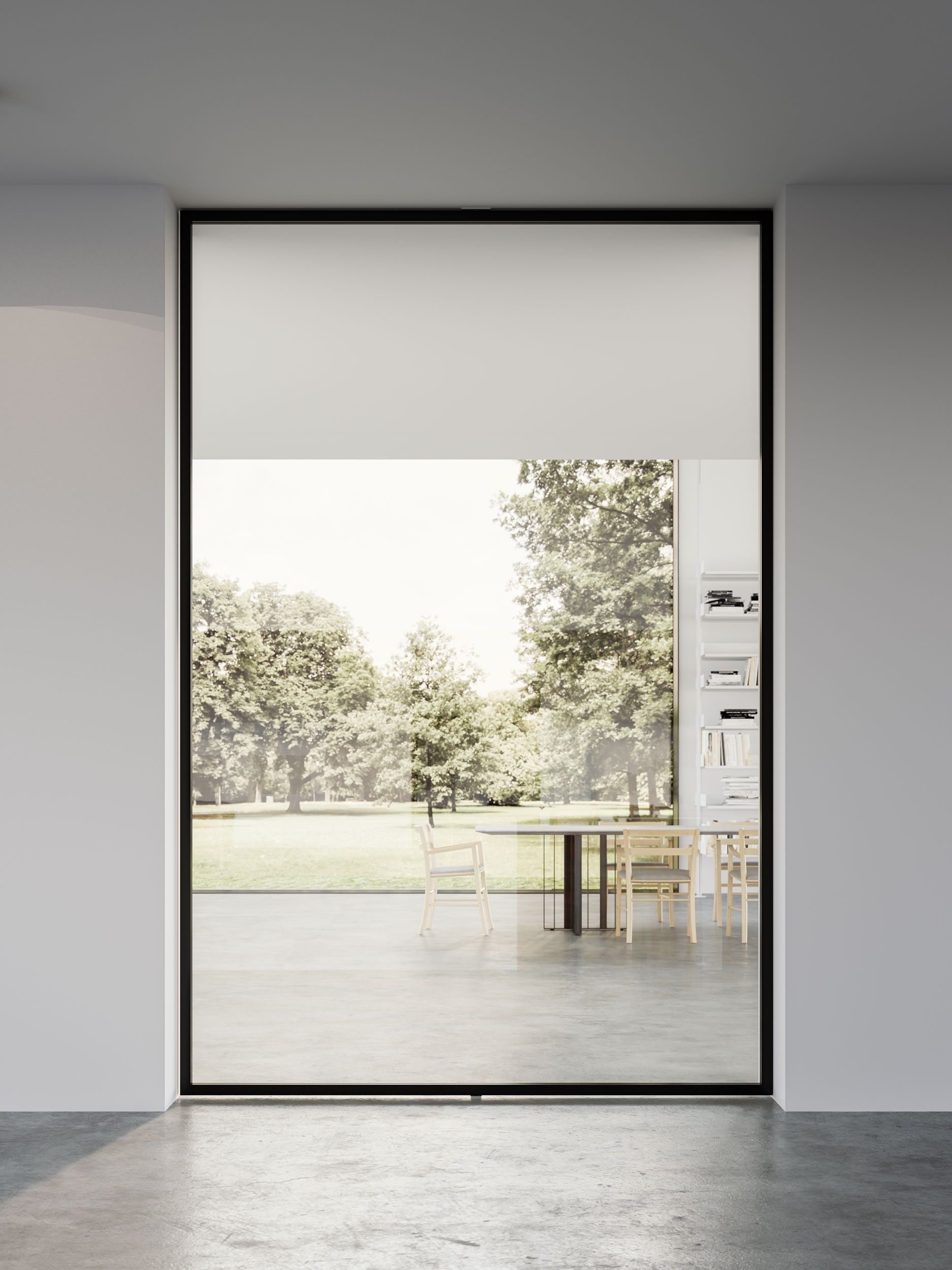 Стеклянная висячая дверь ADL Quadra ARCH-00036058 - Вид №6