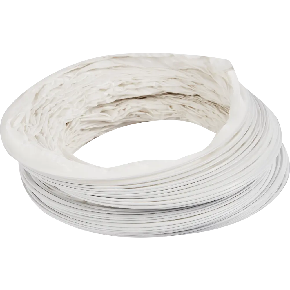 Воздухоотвод гибкий Era D150 мм ПВХ цвет белый STLM-2117130 - Вид №1