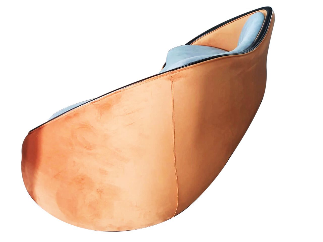 3-местный бархатный изогнутый диван Legnor LEG2408774 ARCH-00136581 - Вид №2