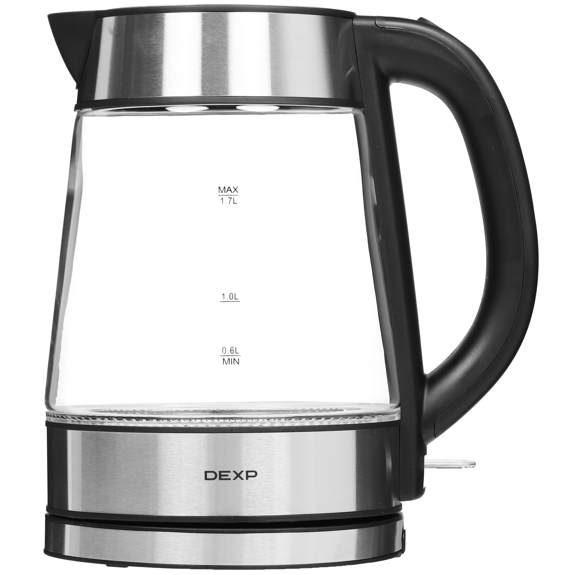 9065845 Электрочайник DEXP EK-06GPS серебристый STDN-0083410