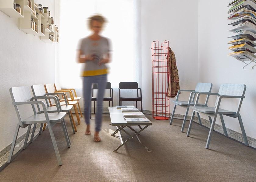 Richard Lampert Деревянный стул с подлокотниками sun-id-1492301 - Вид №5