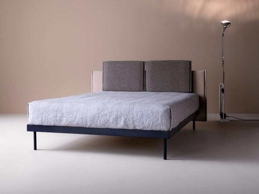 Caccaro Двуспальная кровать из ткани с регулируемым изголовьем sun-id-1369778 - Вид №2