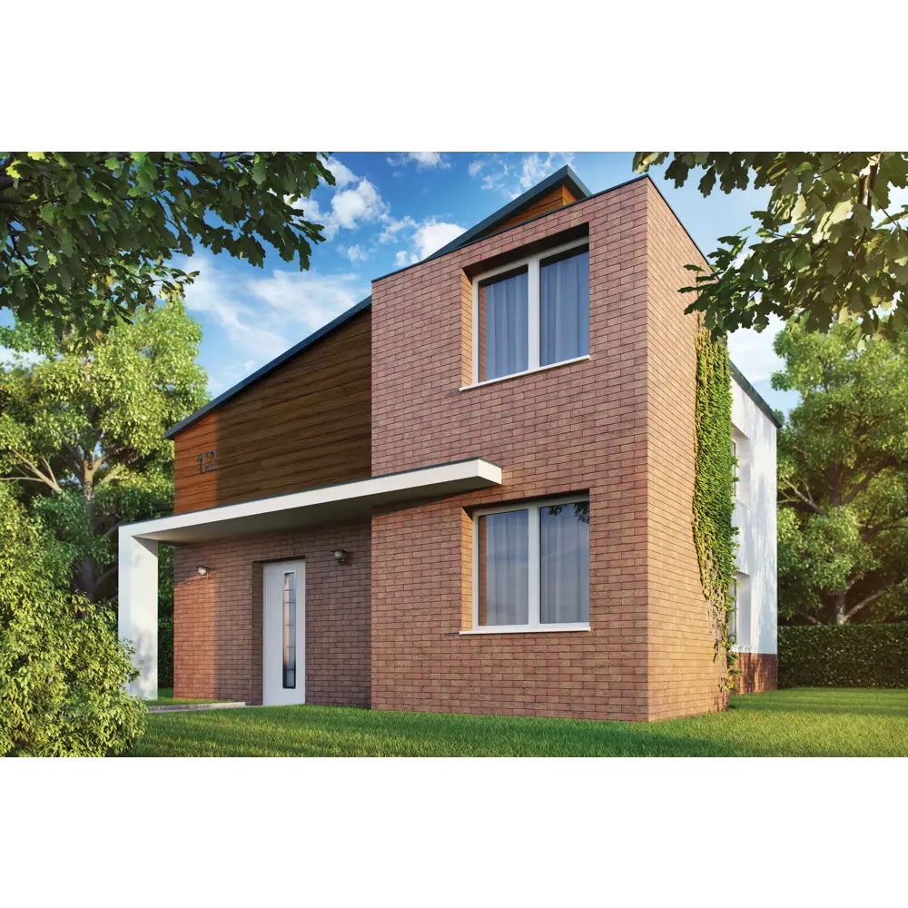 Плитка клинкерная Cerrad Rustico темно-коричневый 0.5 м² 13613236 STLM-2142671 - Вид №3