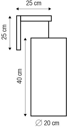 luxcambra Настенный светильник из ткани  Teide_2238  - Вид №3