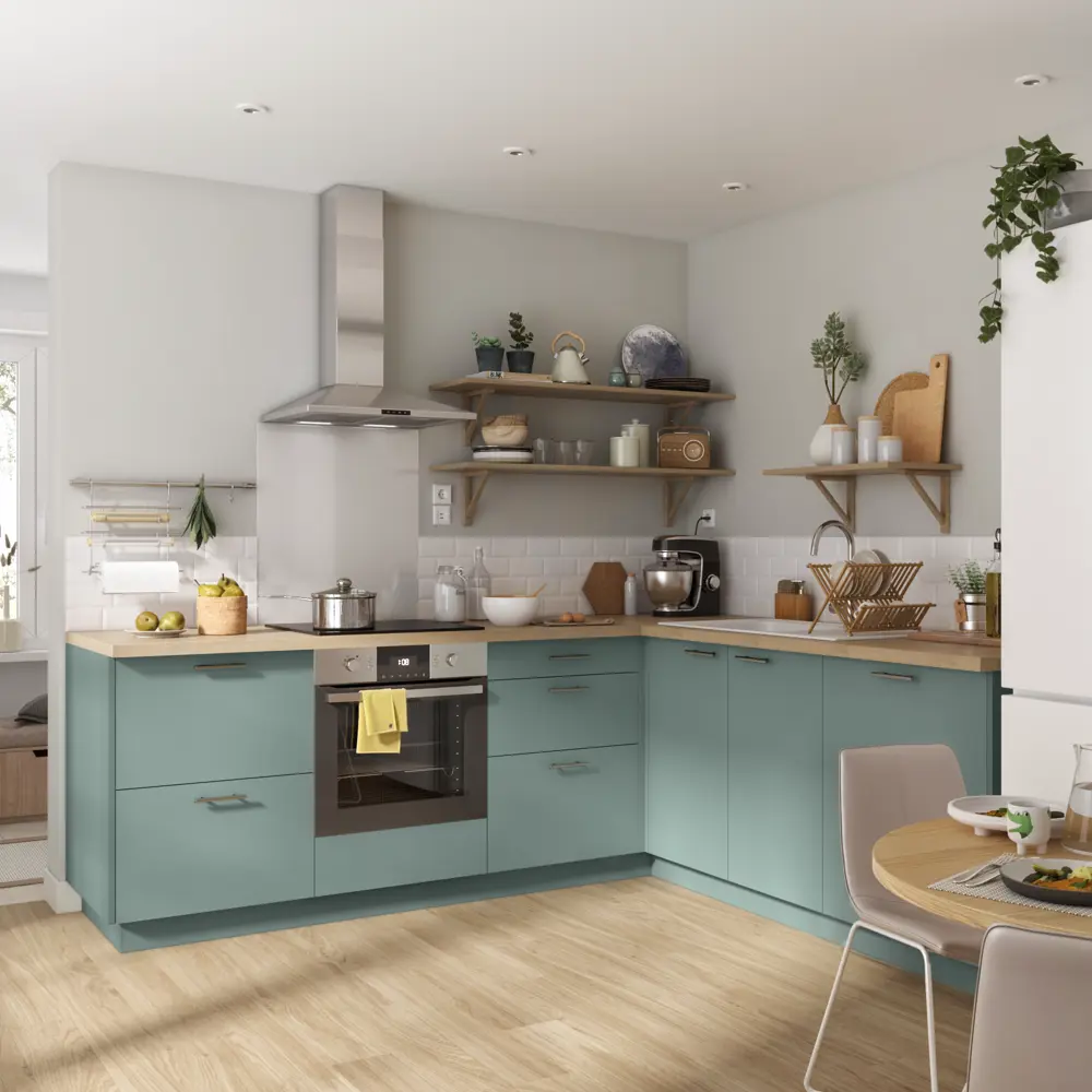 Фасад кухонный DELINIA ID София грин 79.7×38.1 см - матовый зеленый 85183217 STLM-0870406 - Вид №11