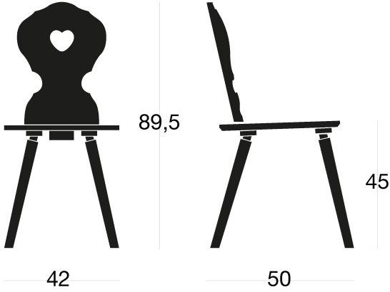 SIPA Деревянный стул Monaco sun-id-1381173 - Вид №3