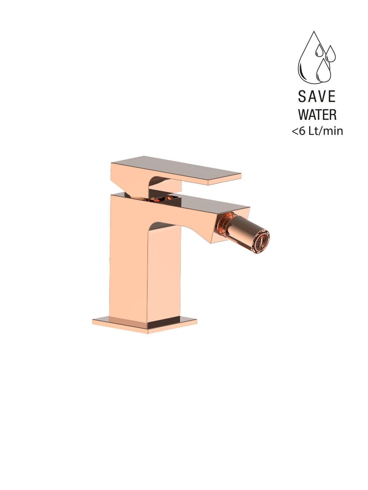 Однорычажный смеситель для биде без слива Rubinetterie Frattini Vita Due ARCH-00131806 - Вид №20