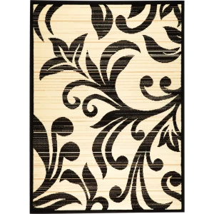 Ковер полипропилен Лагуна D160KS 150x190 см цвет бежевый