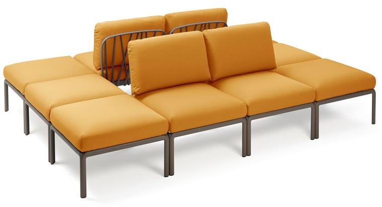 Nardi Модульная система сидений из ткани и полипропилена Komodo 370 - Вид №3