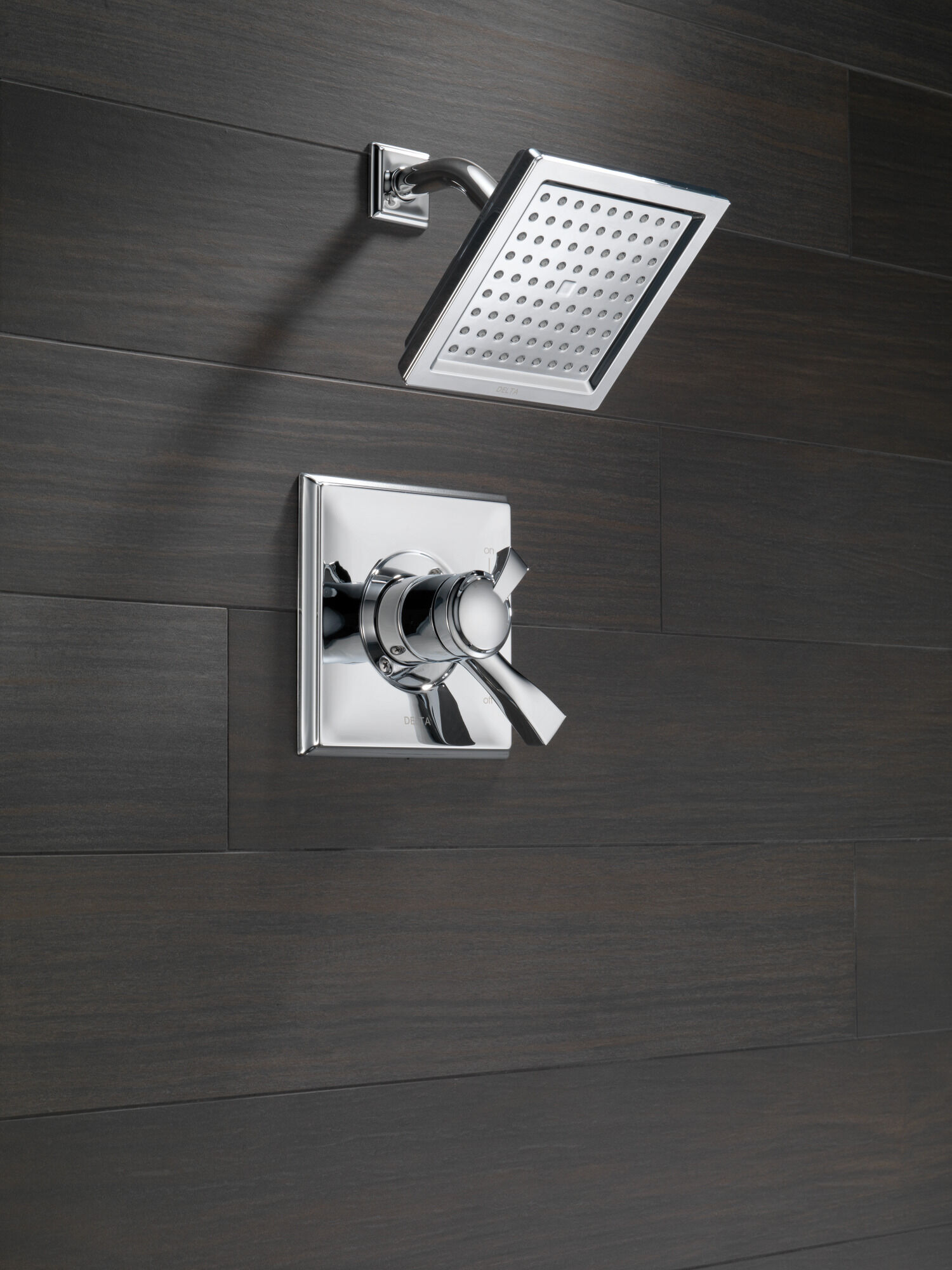 T17251-WE Облицовка для душа Monitor® серии 17 Delta Faucet Dryden Хром  - Вид №1