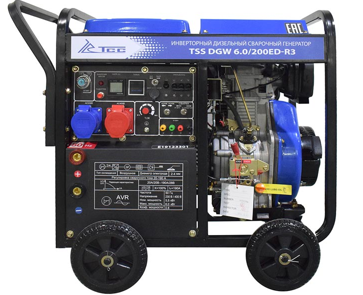 Электрогенератор  дизельный  ТСС DGW 6.0/200ED-R3 9129606 STDN-0041527