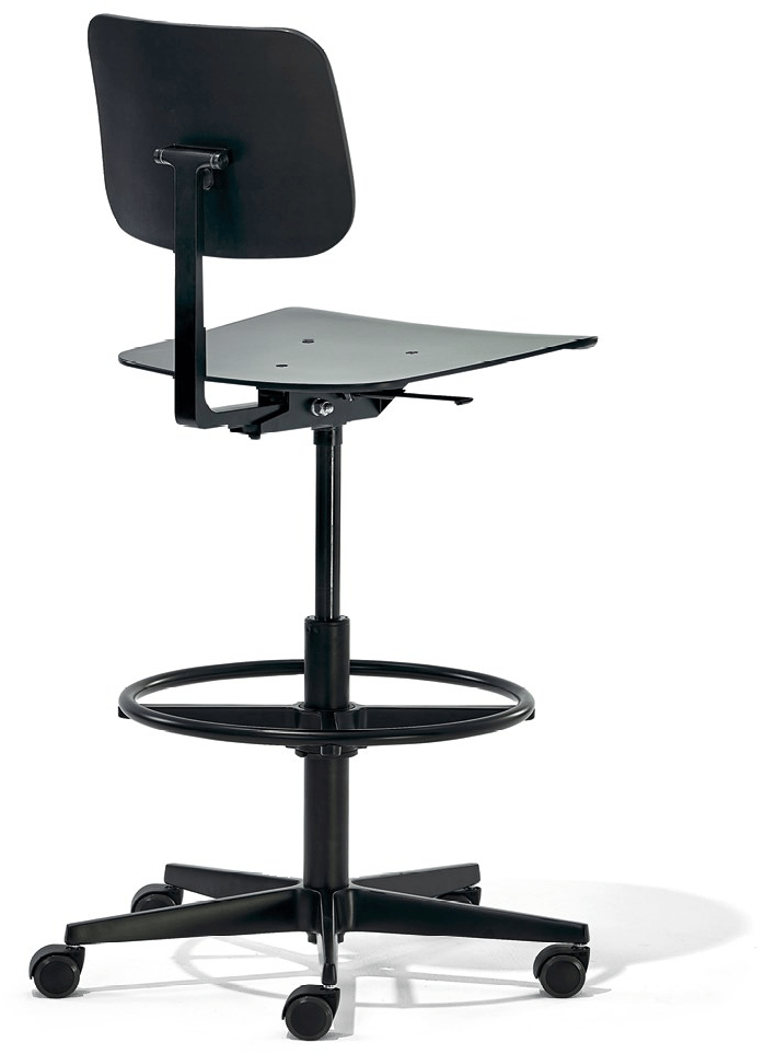 Richard Lampert Табурет с 5 спицами, регулируемый по высоте Mr. square sun-id-1390645 - Вид №2