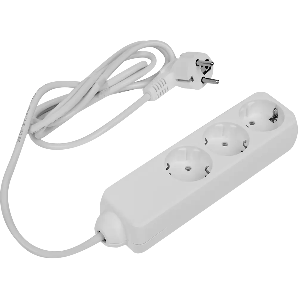 Удлинитель Защита Про с заземлением: 3 розетки, 1.8 м кабель 88309480 STLM-0077530 - Вид №1