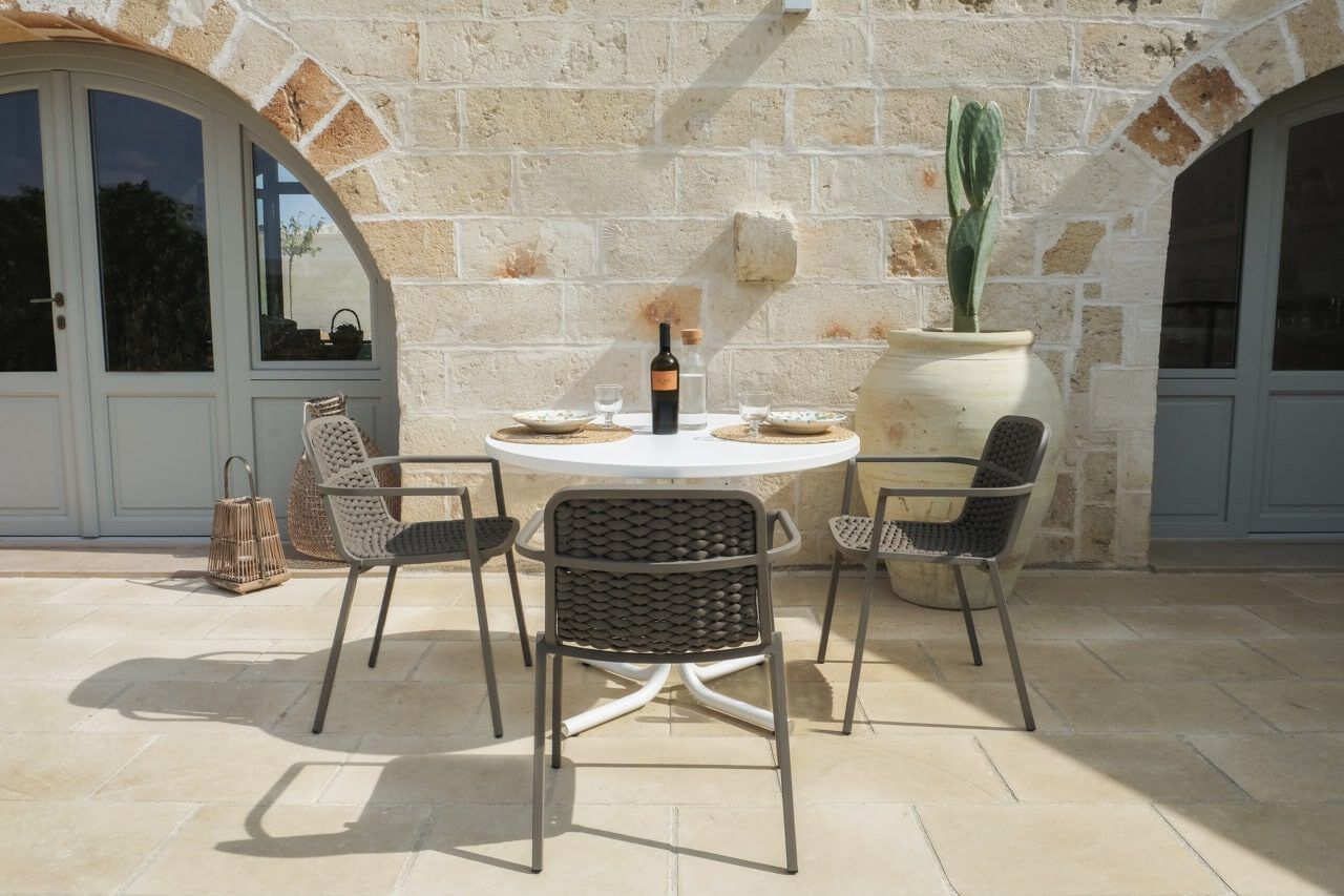 Круглый садовый стол DRIGANI плоская поверхность ARCH-00145223 - Вид №2