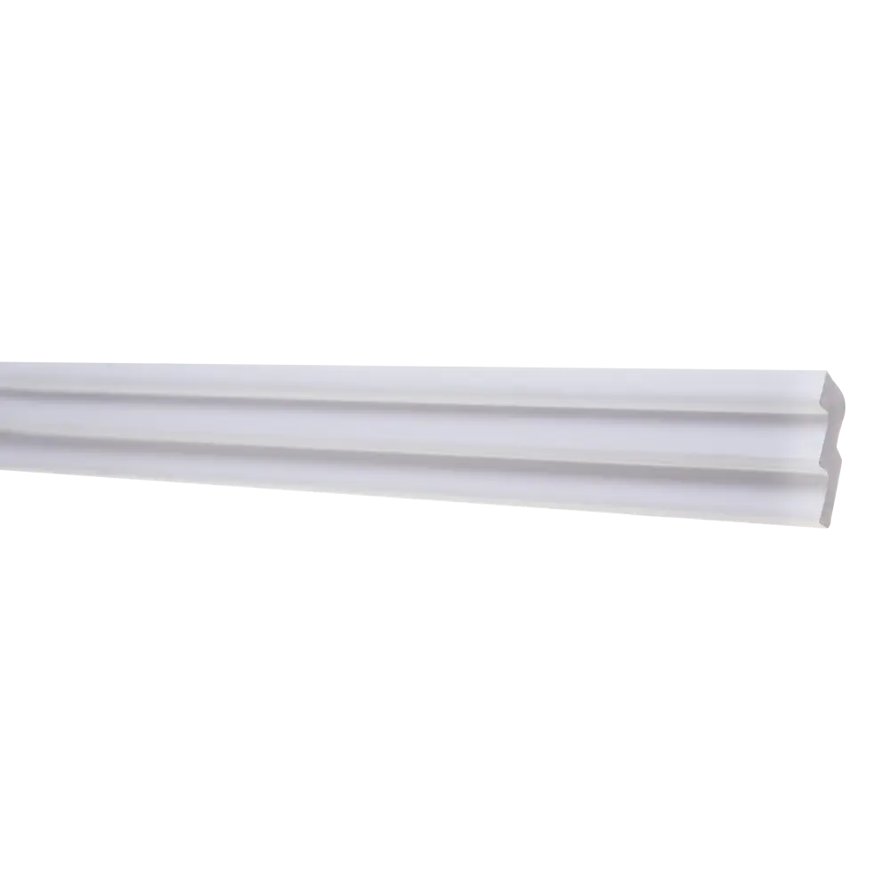 Плинтус потолочный полистирол для натяжного потолка Modern-1 Ru белый 20x30x2000 мм Santreyd STLM-2159880