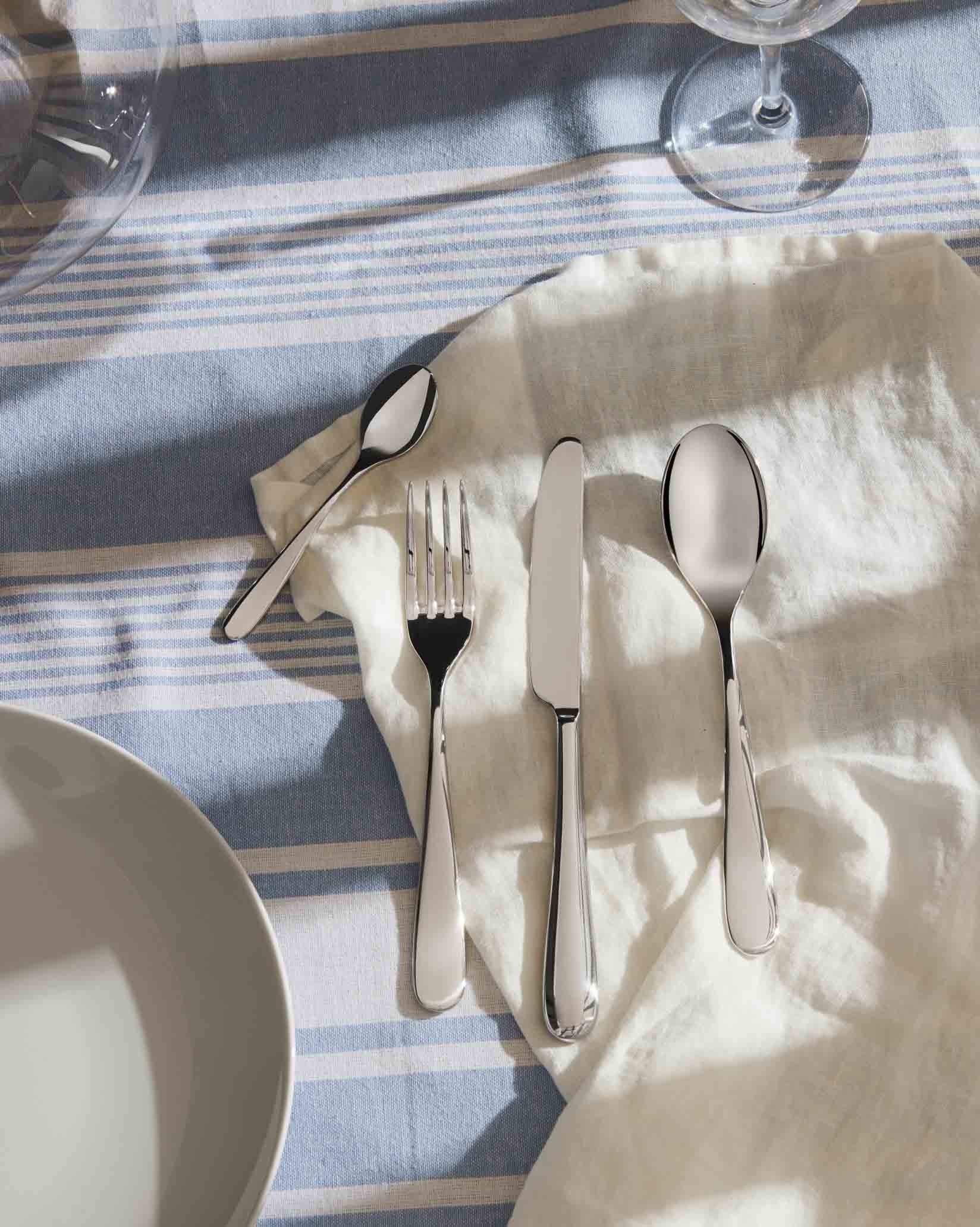 5180S24 Набор столовых приборов Alessi Италия Nuovo milano - Вид №1