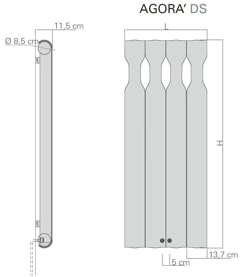Tubes Radiatori Настенный радиатор Elements Ds - Вид №6