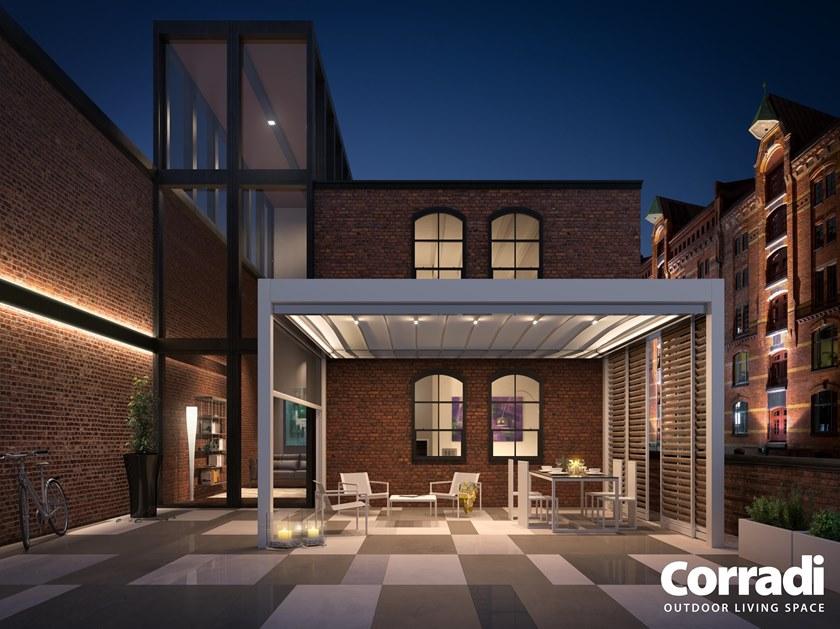 Corradi Раздвижной деревянный навес Chiusure e complementi sun-id-1502762 - Вид №5