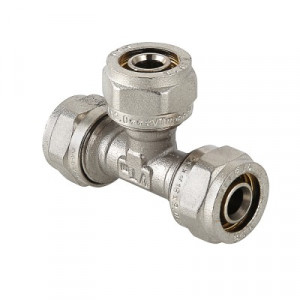 VTm.331.N.262026 Фитинг обжимной – тройник Valtec 26 х 20 х 26 мм